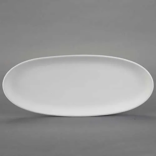 Picture of Ceramic Bisque 21783 Oval French Bread Plate 6pc