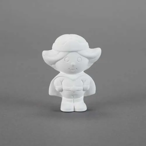 Picture of Ceramic Bisque 31232 Tiny Tot Super Girl