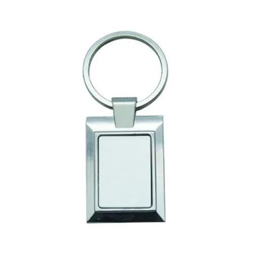 Picture of Dye Sublimation Metal Key Ring Rectangle