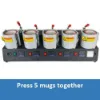 Picture of Dye Sublimation 5 Mug Multi Heat Press