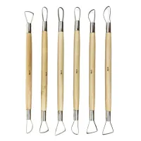 Picture of Double End Ribbon Pottery Tool Set 6pc