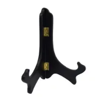 Picture of Wooden Black Hinged Plate Stand 20cm