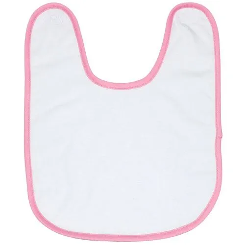 Picture of Sublimation Baby Bib - White