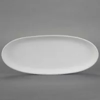 Picture of Ceramic Bisque 21783 Oval French Bread Plate