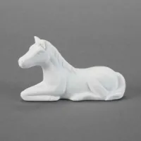 Picture of Ceramic Bisque 22684 Cute Laying Horse