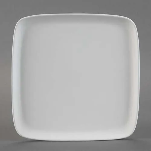 Picture of Ceramic Bisque 24807 Geometrix Large Square Plate