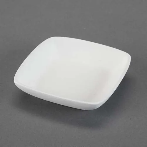 Picture of Ceramic Bisque 24808 Geometrix Small Square Plate