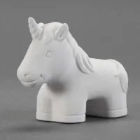 Picture of Ceramic Bisque 32923 Tiny Tot Sparkle Unicorn