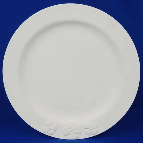 Picture of Ceramic Bisque 29866 Garden Party Dinner Plate