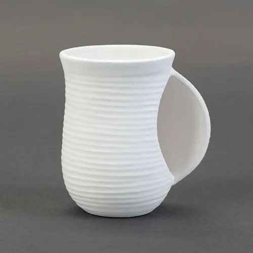 Picture of Ceramic Bisque 34402 Pottery Snuggle Mug