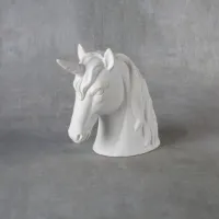 Picture of Ceramic Bisque 38282 Unicorn Head Bank