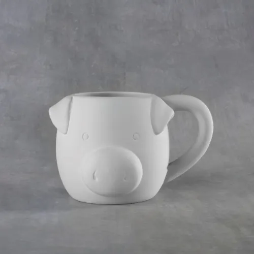 Picture of Ceramic Bisque 38117 Pig Mug 16 oz.