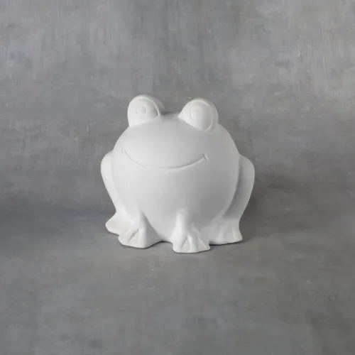 Picture of Ceramic Bisque 38170 Hoppy the Frog Bank