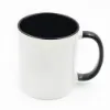 Picture of Permasub Sublimation Coffee Mug 11oz - Black Inner Handle