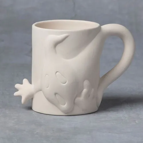 Picture of Ceramic Bisque 38574 Ghost Mug