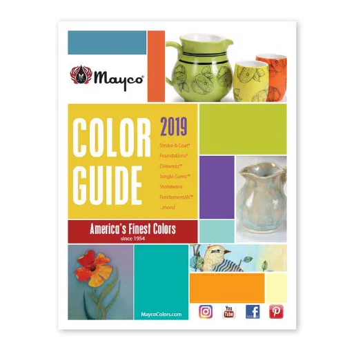 Picture of Mayco Colour Guide  2019