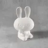 Picture of Ceramic Bisque CCX3012 Ravin Rabbit Figurine 6pc