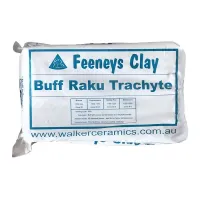 Picture of Feeneys Buff Raku Trachyte Clay (BRT) ~12.5kg
