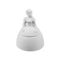 Picture of Ceramic Bisque Princess Box 4pc