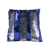 Picture of Sublimation Blank Sequin Cushion Cover - Blue/Silver