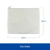 Picture of Sublimation Canvas Bag Lined with Zip